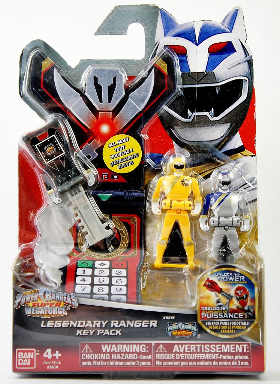 power rangers super megaforce mighty morphin keys