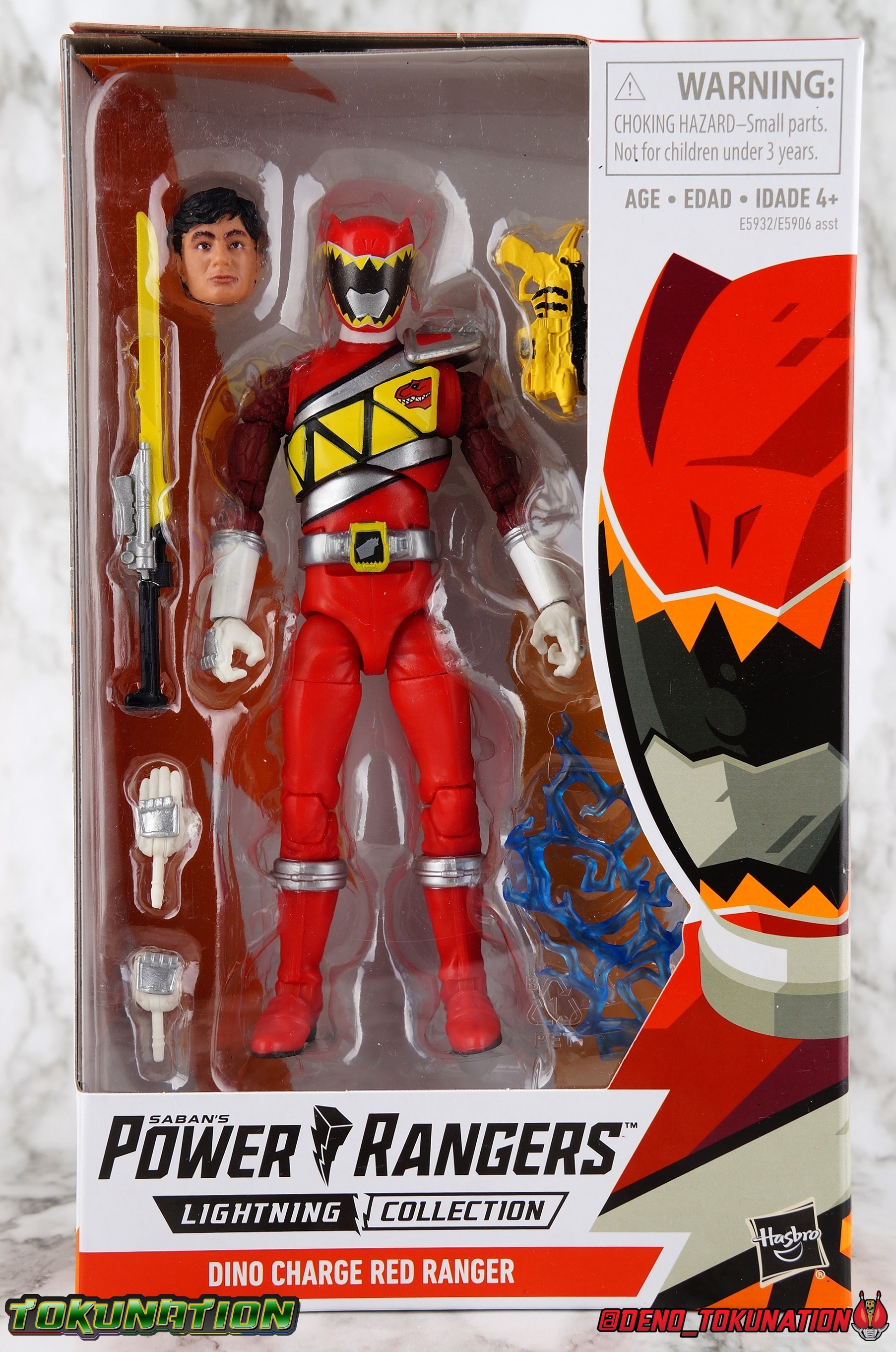 Toku Toy Box Power Rangers Lightning Collection Dino Charge Red Ranger