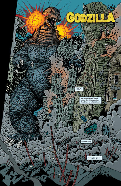 Godzilla #2 Preview - Tokunation