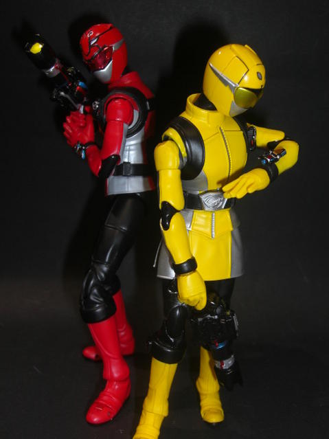 S H Figuarts Yellow Buster And Usada Lettuce Two Pack