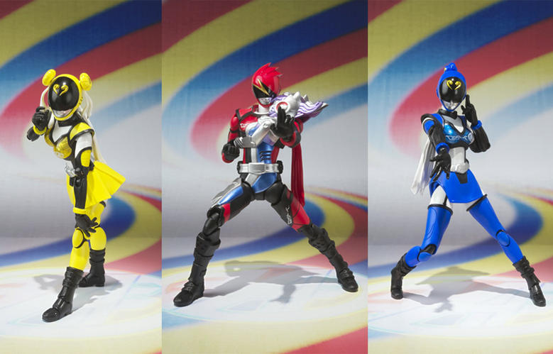 Akiba Ranger S.H Figuarts Akiba JAUNE FIGURINE Saison 2 Version 