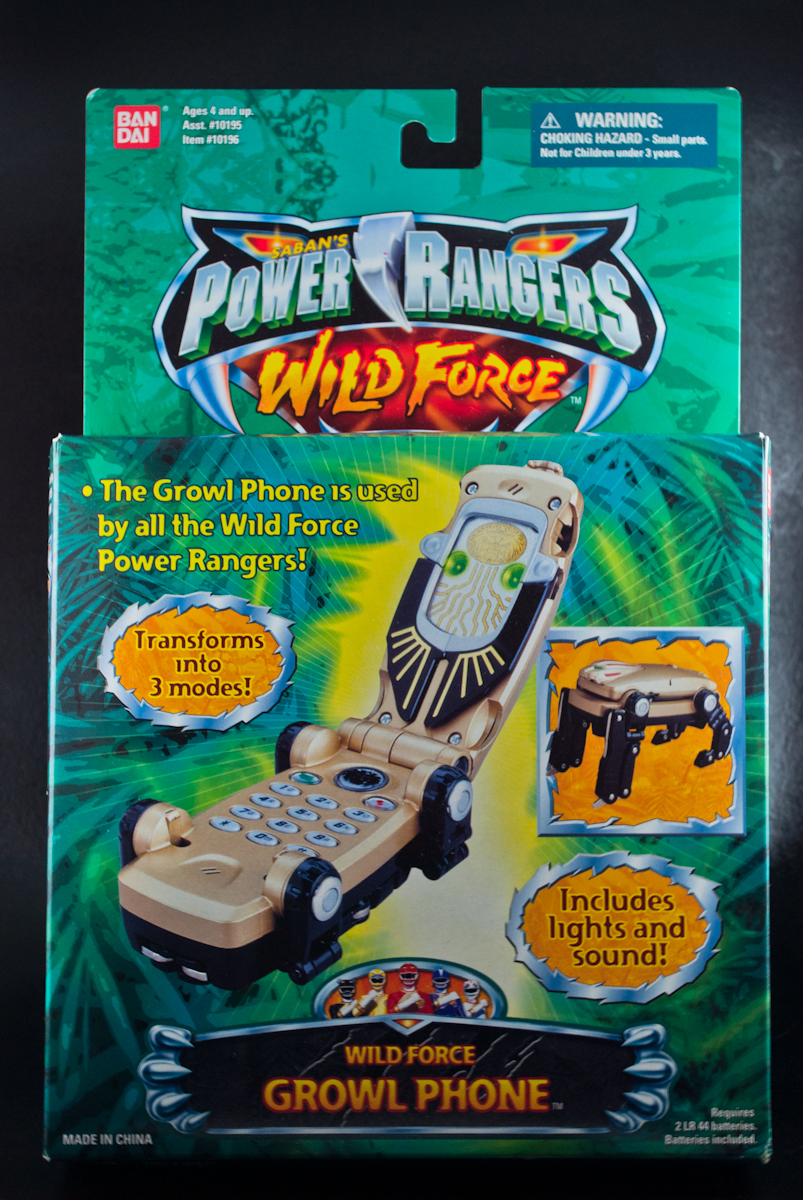 power rangers wild force morpher
