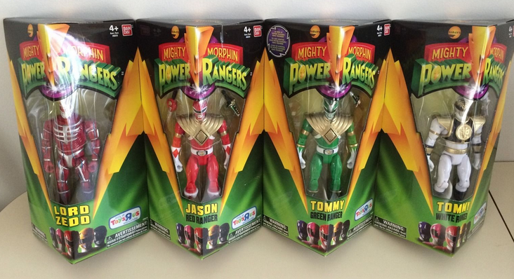 Power Rangers Legacy Red Green White Rangers At Canadian Retail Tokunation