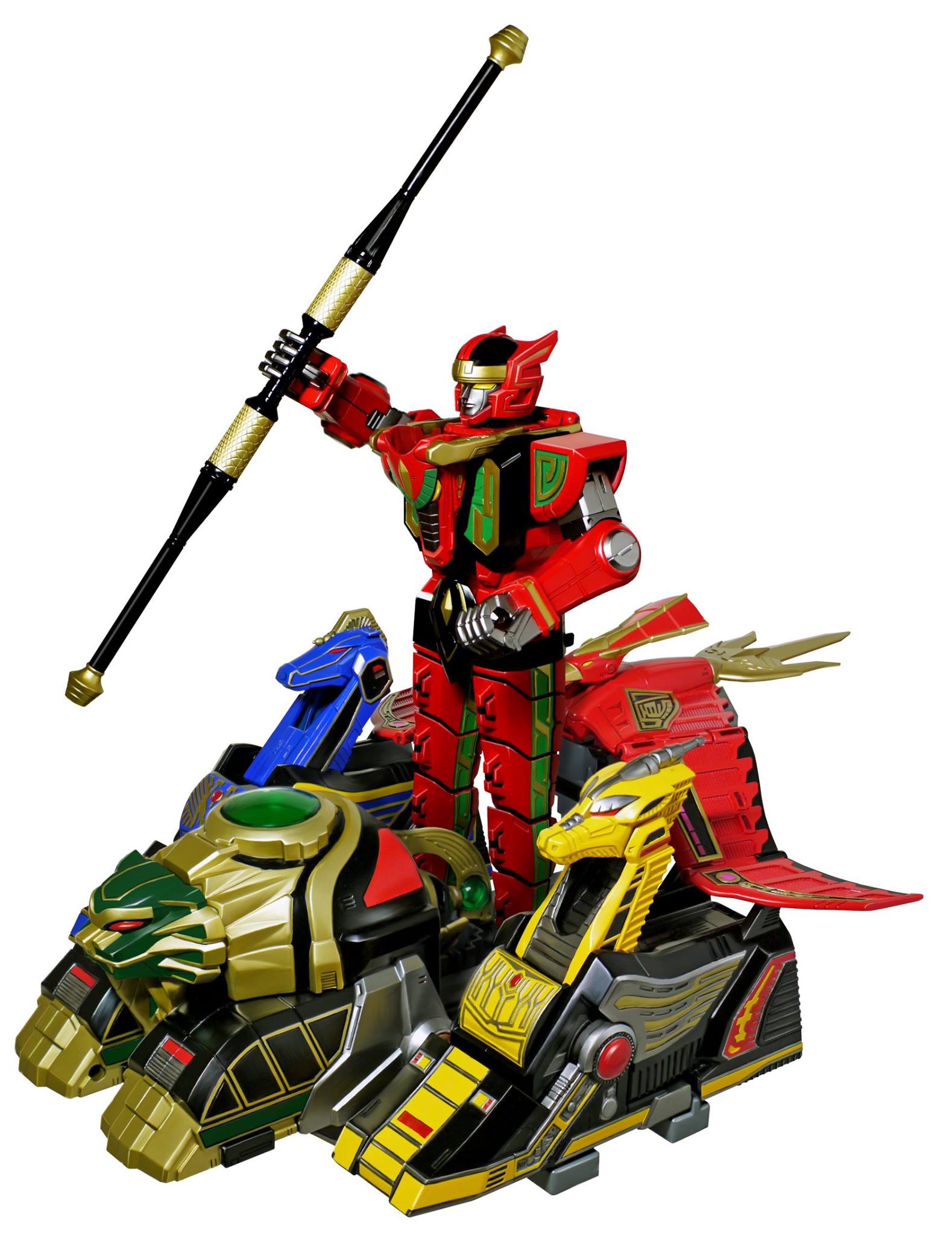 New Images of Mighty Morphin Power Rangers Legacy Thunder Megazord -  Tokunation