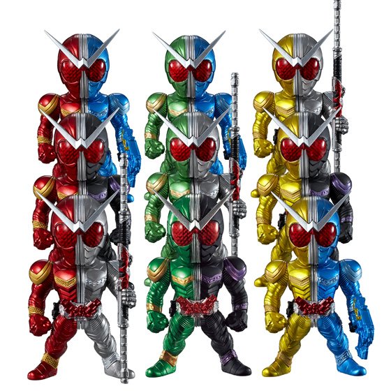 Converge Kamen Rider W Max Edition and FFR W Sets Revealed