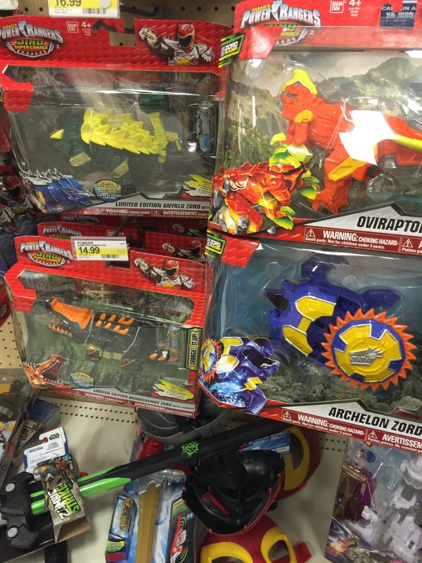 New Power Rangers Dino Supercharge Zords Found at Target - Tokunation