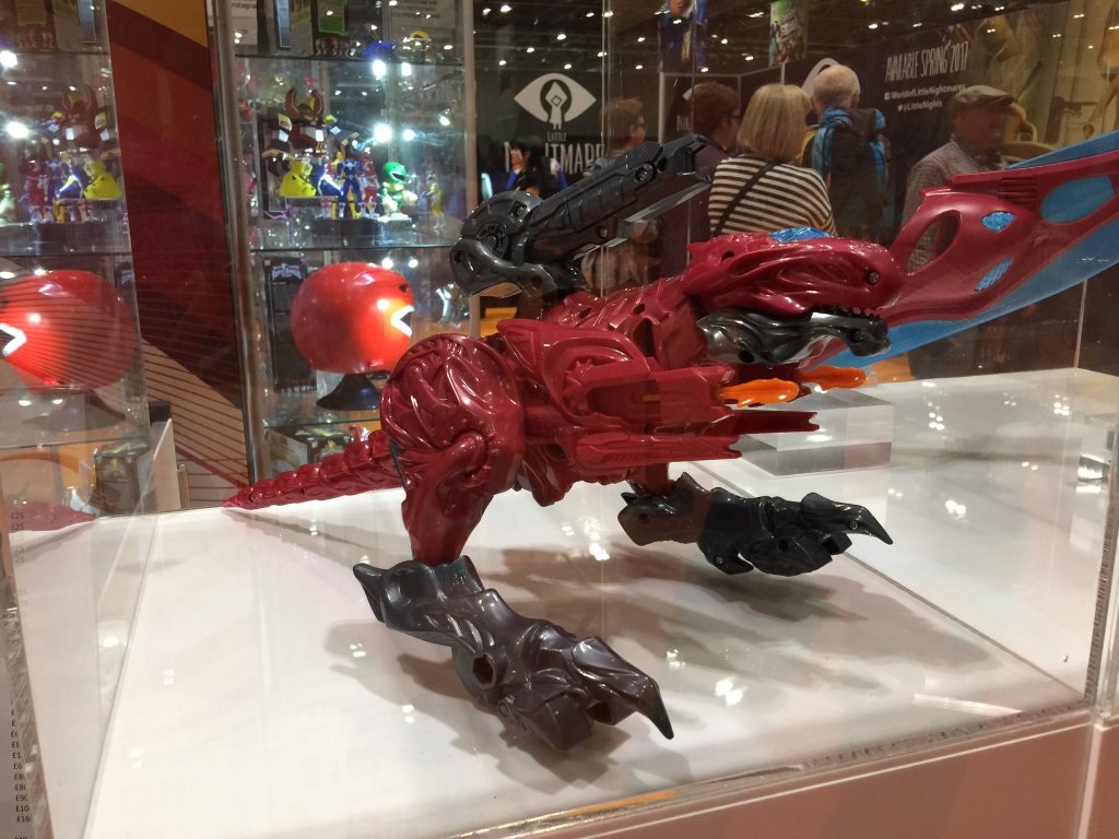 2017 Power Rangers Movies Toys on Display at MCM London Comic Con ...
