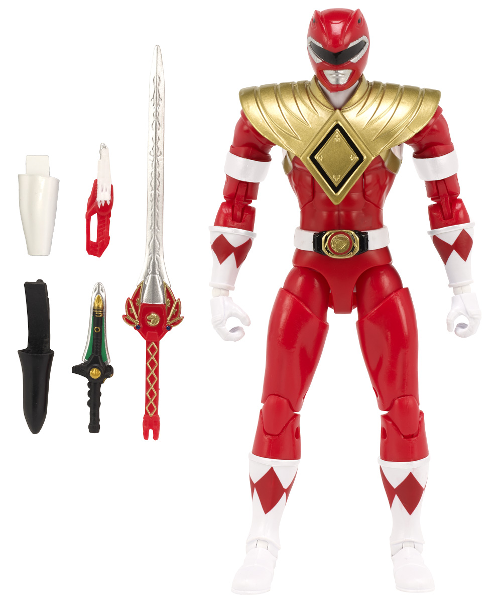 Bandai Tamashii Nations SH Figuarts Armored Red Ranger Mighty Morphin Power  Rangers Action Figure