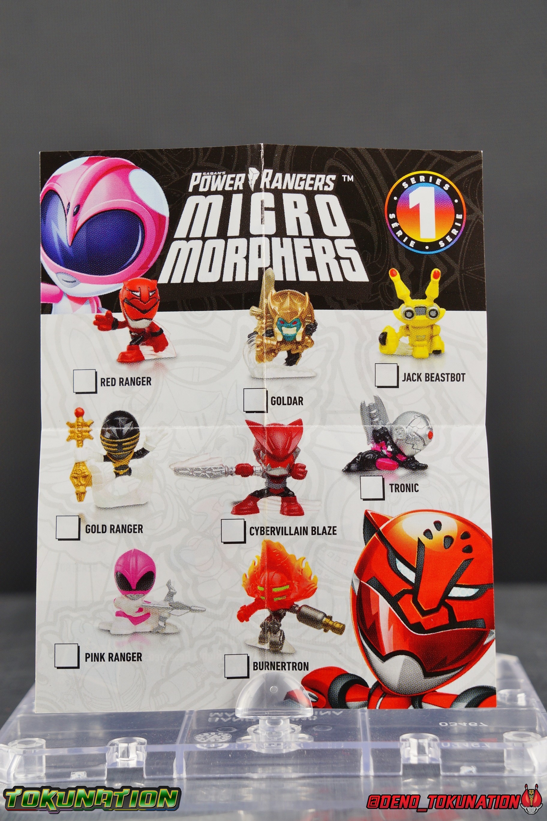 Power Rangers Micro Morphers Series 1 Gold Ranger 