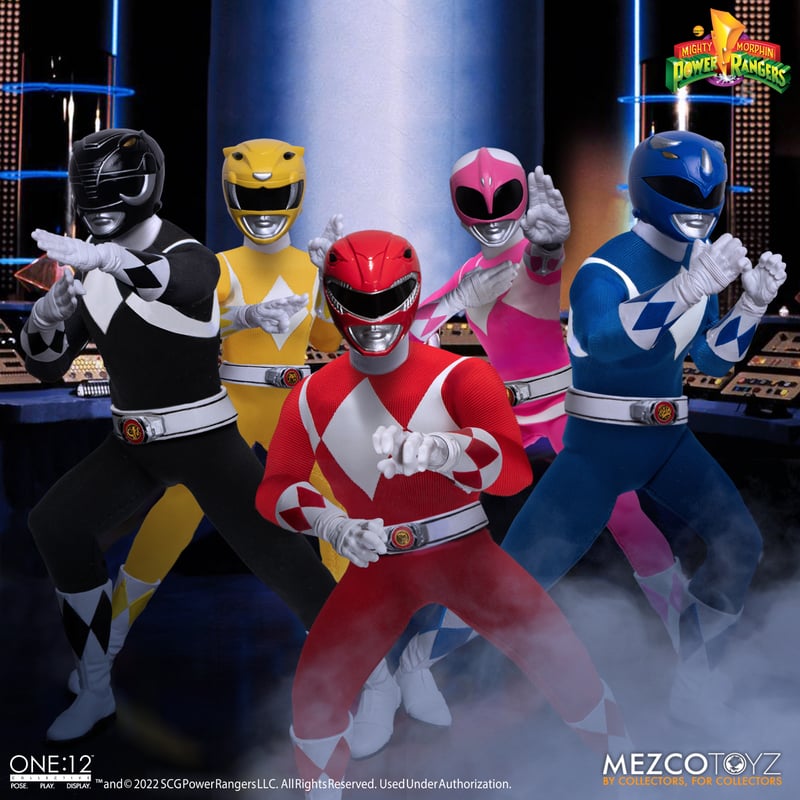 Buy ONE:12 COLLECTIVE - Mighty Morphin' Power Rangers Deluxe Boxed Set |  MMPR [Mezco] | Omocha House