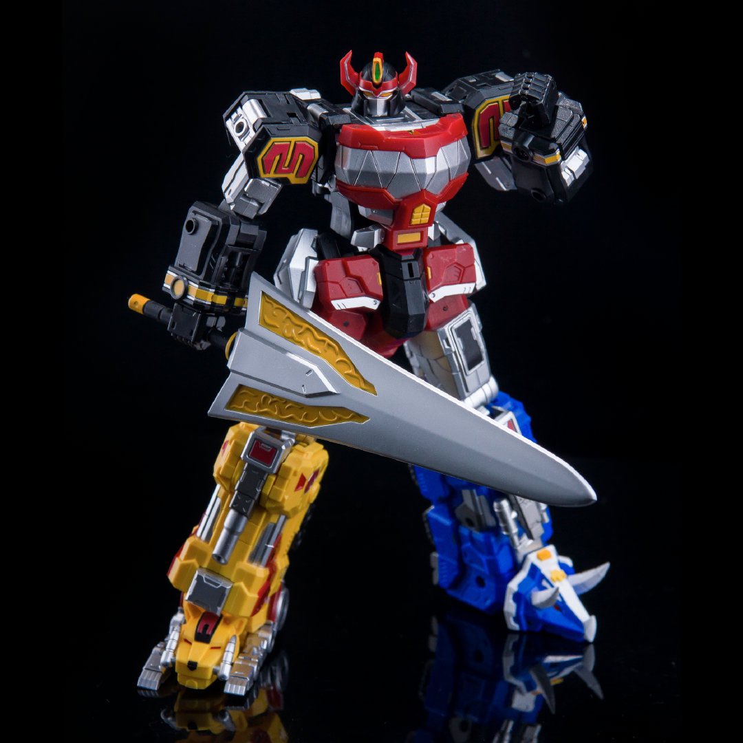 New Third Party MMPR Megazord - Lucky Cat's Micro Cosmos MC-03
