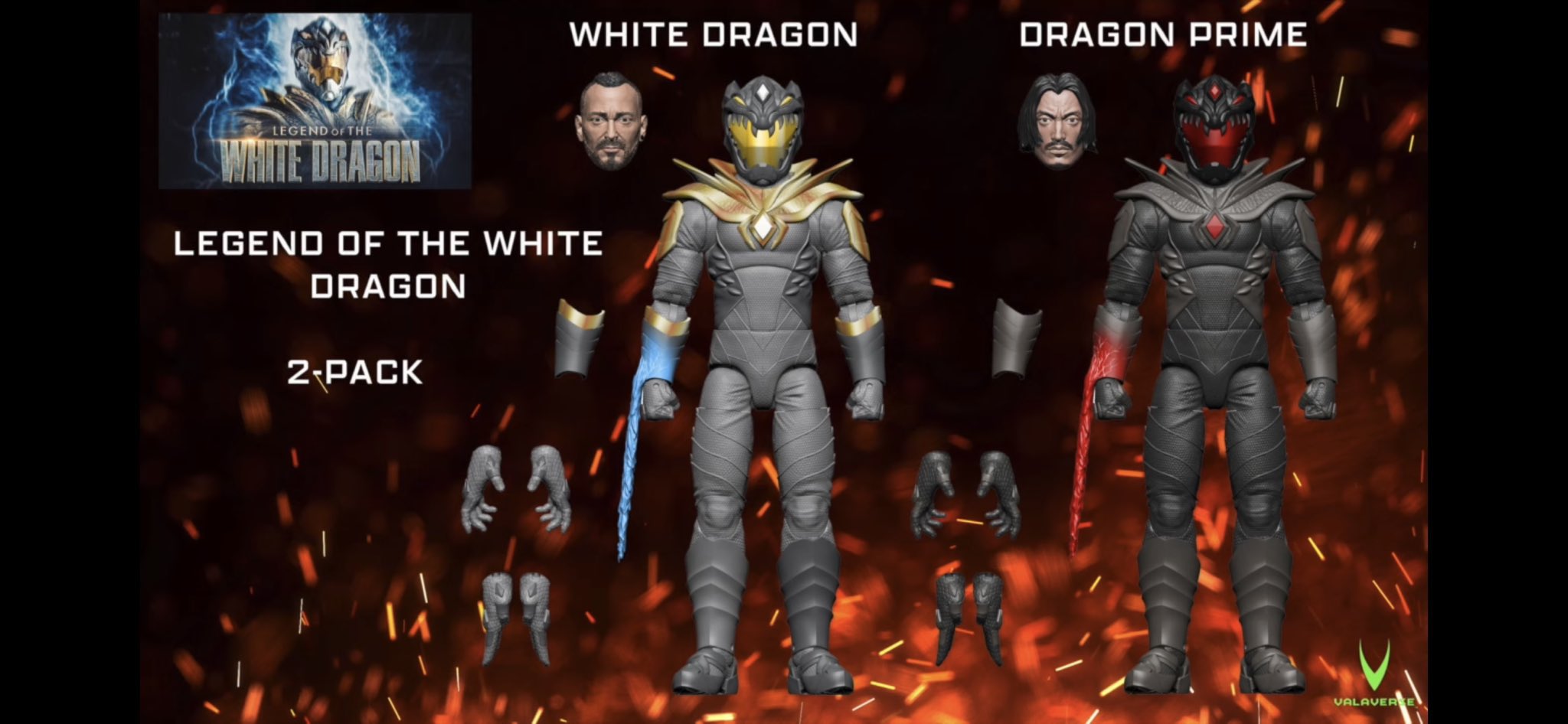 Valaverse to Release Legend of the White Dragon Figures - Tokunation
