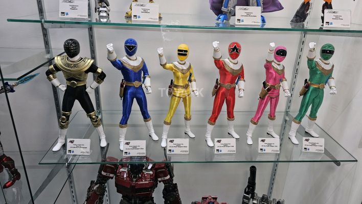 SDCC 2025 - ThreeZero Power Rangers Zeo Figures
