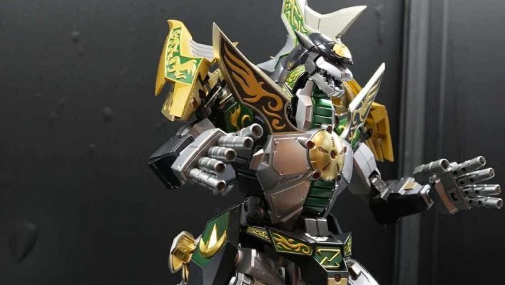 FlameToys Mighty Morphin Power Rangers Dragonzord Revealed